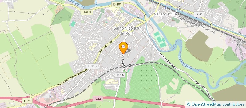 localisation de l'entreprise MONSIEUR JONATHAN SIMON  SAINT-NICOLAS-DE-PORT