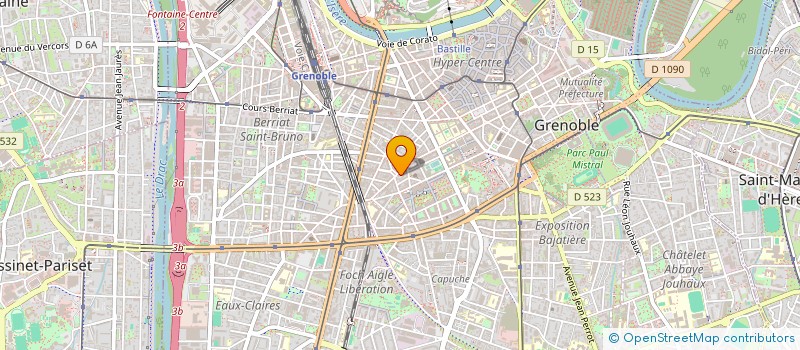 localisation de l'entreprise MONSIEUR JONATHAN SIMONARD à GRENOBLE