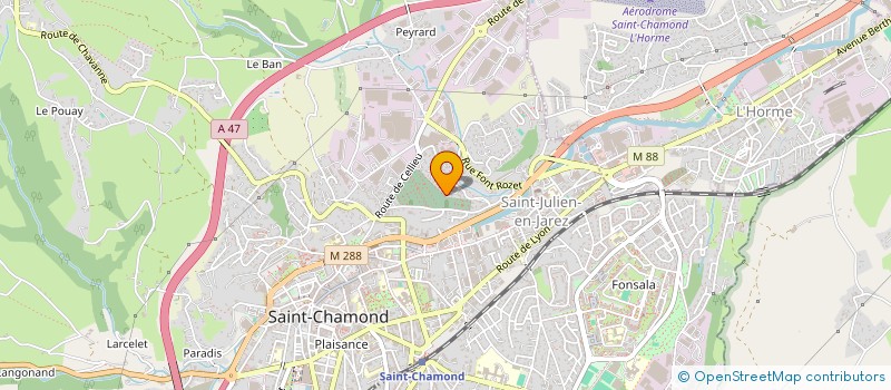 localisation de l'entreprise MONSIEUR JONATHAN SISTACH à SAINT-CHAMOND