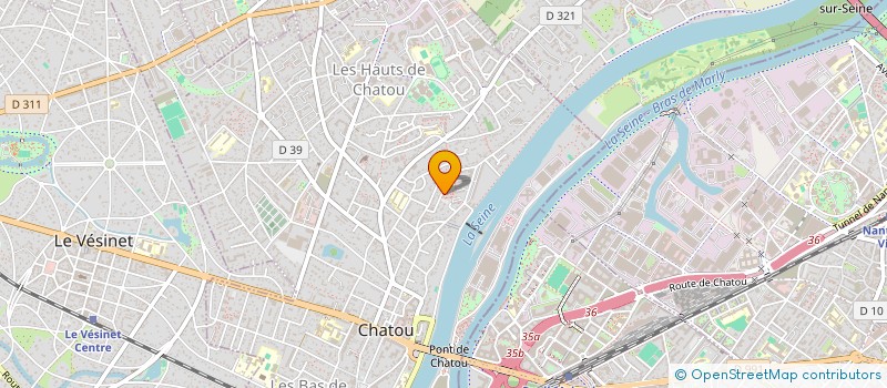 localisation de l'entreprise MONSIEUR JONATHAN SOKPO  CHATOU