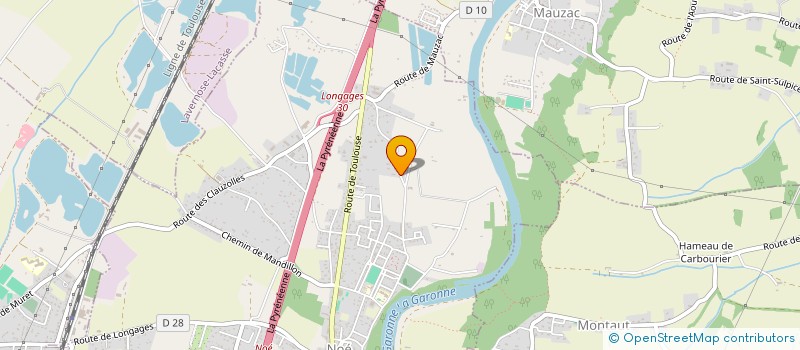 localisation de l'entreprise MONSIEUR JONATHAN SONAR  CASSAGNABERE-TOURNAS