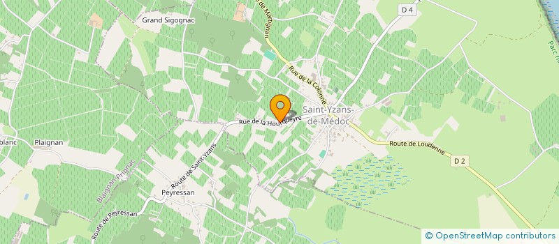 localisation de l'entreprise MONSIEUR JONATHAN SONET  SAINT-YZANS-DE-MEDOC