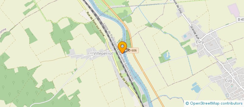 localisation de l'entreprise MONSIEUR JONATHAN SOTT  VILLEPERROT