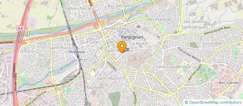 localisation de l'entreprise MONSIEUR JONATHAN SOUCAS DE VILAR  PERPIGNAN