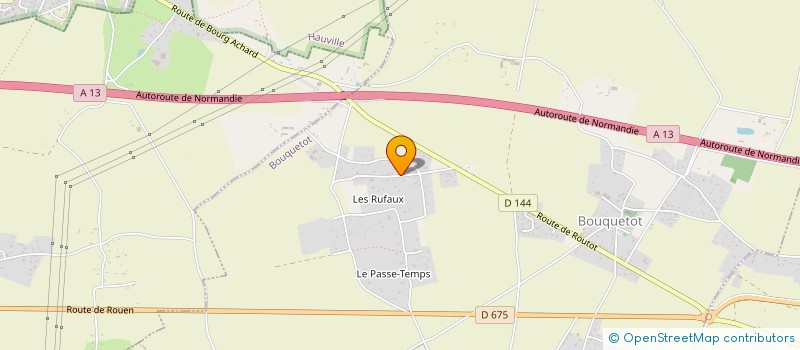 localisation de l'entreprise MONSIEUR JONATHAN SOUDAIS  BOUQUETOT