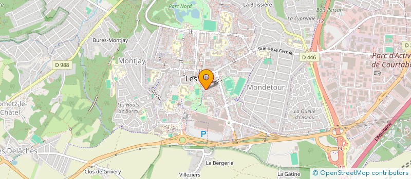 localisation de l'entreprise MONSIEUR JONATHAN SOUKSAVANH  LES ULIS