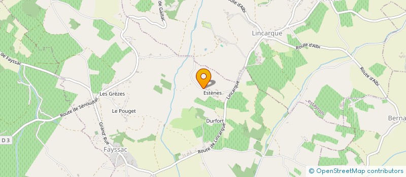 localisation de l'entreprise MONSIEUR JONATHAN SOULIE à FAYSSAC