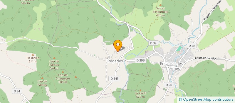 localisation de l'entreprise MONSIEUR JONATHAN STERNBERGER  REGADES