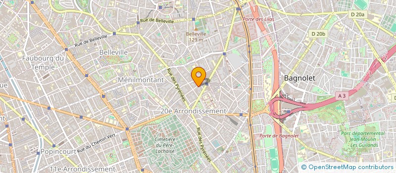 localisation de l'entreprise MONSIEUR JONATHAN SZWARC  PARIS