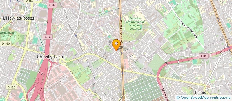 localisation de l'entreprise MONSIEUR JONATHAN TAIBOU  CHEVILLY LARUE