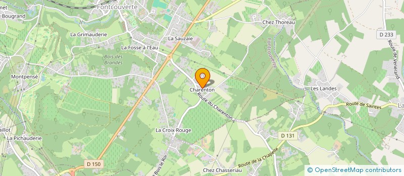 localisation de l'entreprise MONSIEUR JONATHAN TAINE  FONTCOUVERTE