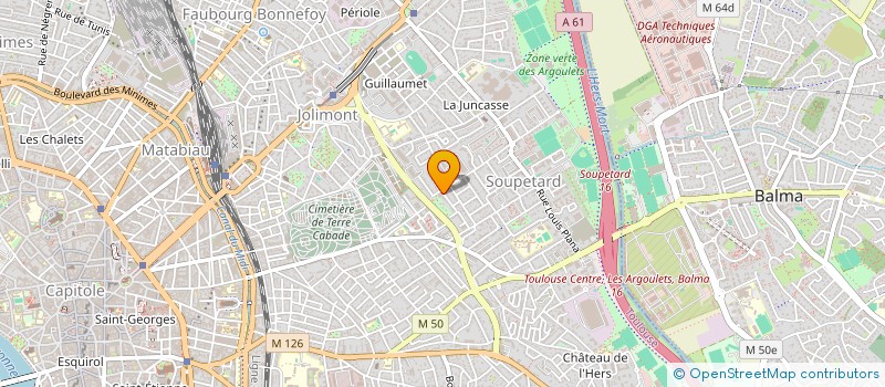 localisation de l'entreprise MONSIEUR JONATHAN TAPIERO à TOULOUSE