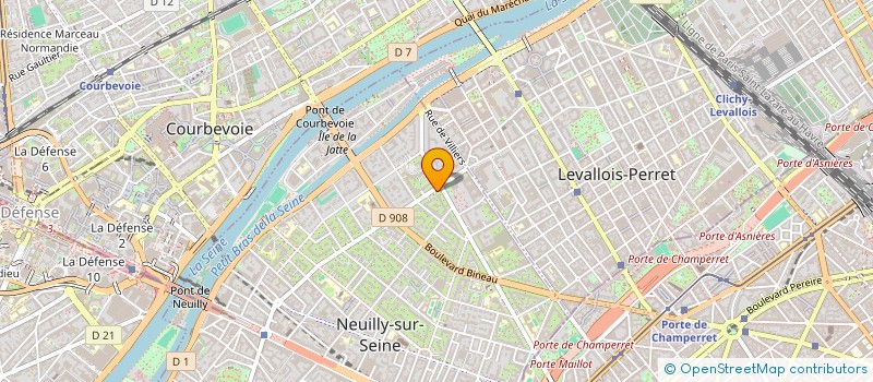 localisation de l'entreprise MONSIEUR JONATHAN TEIXEIRA à NEUILLY-SUR-SEINE