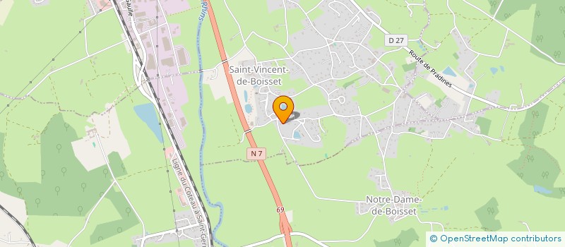 localisation de l'entreprise MONSIEUR JONATHAN TESTA  SAINT-VINCENT-DE-BOISSET