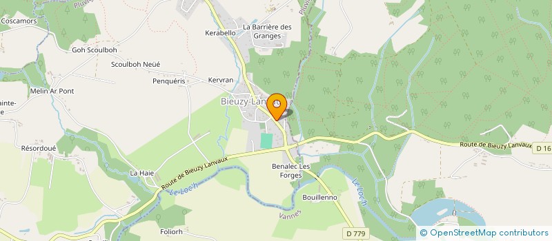 localisation de l'entreprise MONSIEUR JONATHAN TEXIER  PLUVIGNER