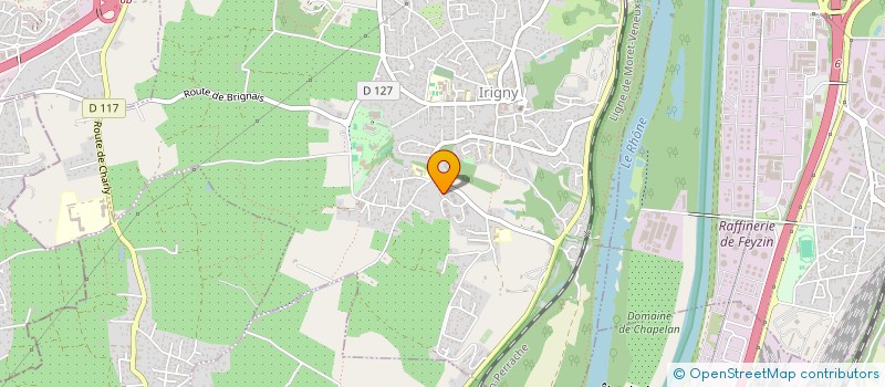 localisation de l'entreprise MONSIEUR JONATHAN THIBERT  IRIGNY