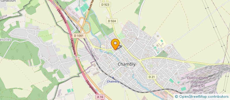 localisation de l'entreprise MONSIEUR JONATHAN THUEUX  CHAMBLY