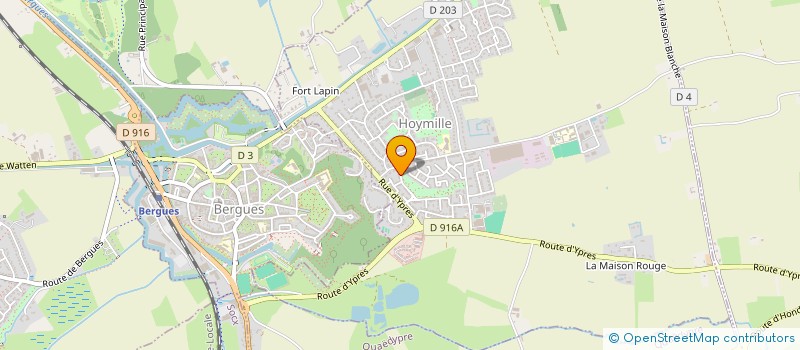 localisation de l'entreprise MONSIEUR JONATHAN TILLIEZ  HOYMILLE