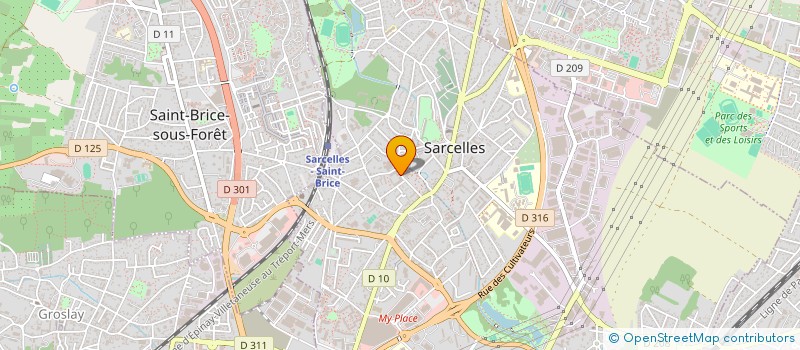 localisation de l'entreprise MONSIEUR JONATHAN TIMESTIT à SARCELLES