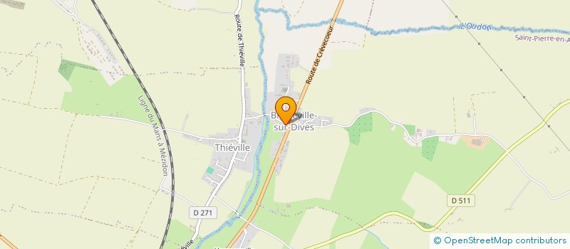 localisation de l'entreprise MONSIEUR JONATHAN TIRARD  SAINT-PIERRE-EN-AUGE