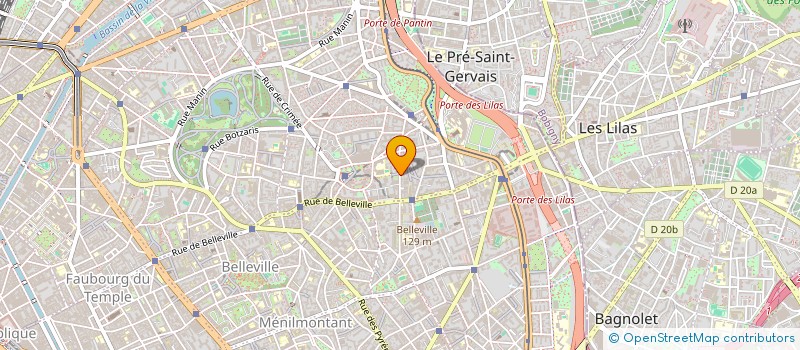 localisation de l'entreprise MONSIEUR JONATHAN TISME  PARIS