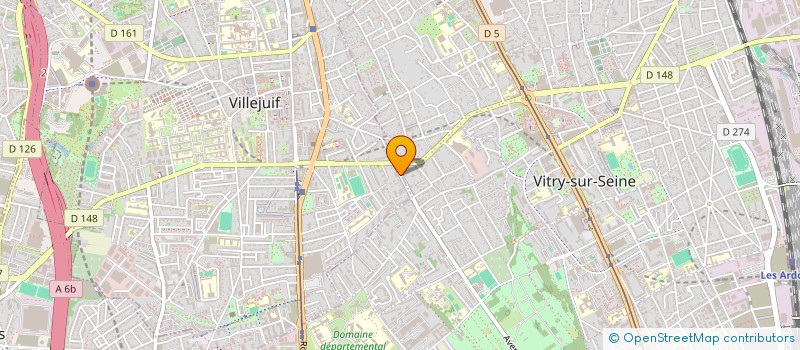 localisation de l'entreprise MONSIEUR JONATHAN TORSET  VILLEJUIF