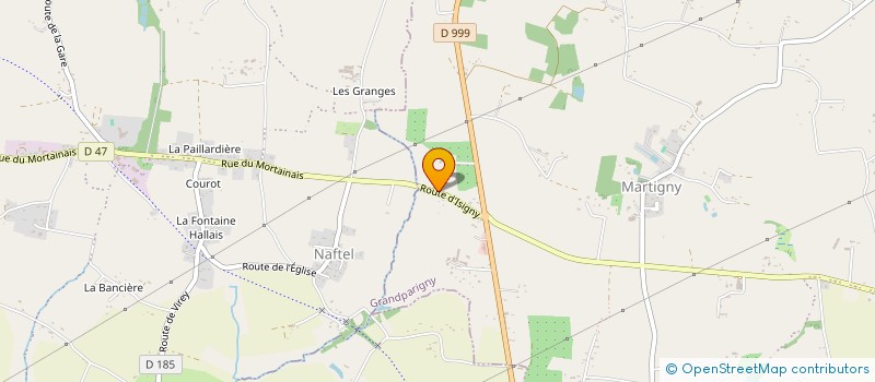 localisation de l'entreprise MONSIEUR JONATHAN TOUCHAIS  GRANDPARIGNY