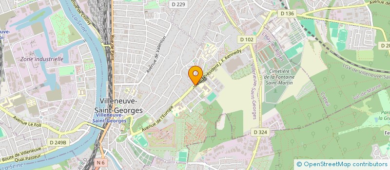 localisation de l'entreprise MONSIEUR JONATHAN TOURE  VILLENEUVE-SAINT-GEORGES