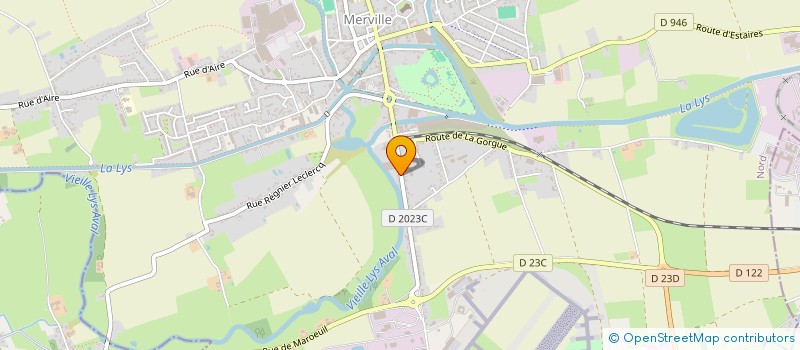 localisation de l'entreprise MONSIEUR JONATHAN TOURNEUR  MERVILLE