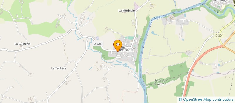 localisation de l'entreprise MONSIEUR JONATHAN TOURNEUX  CONTEST