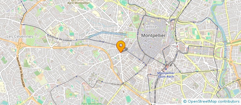 localisation de l'entreprise MONSIEUR JONATHAN TRAMOND à MONTPELLIER