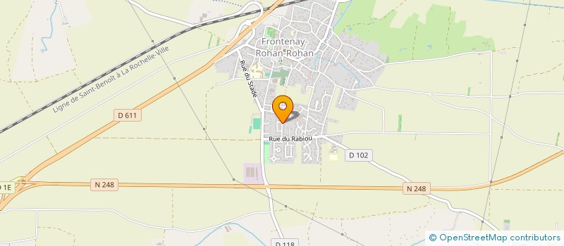 localisation de l'entreprise MONSIEUR JONATHAN TRAN  FRONTENAY-ROHAN-ROHAN