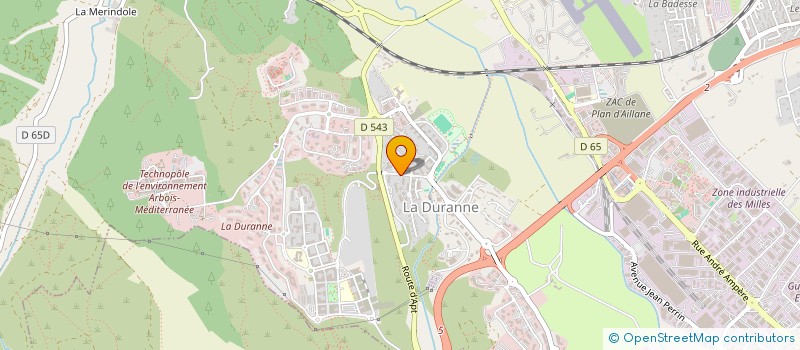localisation de l'entreprise MONSIEUR JONATHAN TREFAULT à AIX-EN-PROVENCE