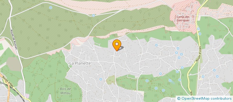 localisation de l'entreprise MONSIEUR JONATHAN TREILLE  NIMES