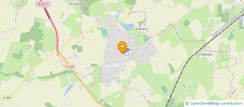 localisation de l'entreprise MONSIEUR JONATHAN TRUILLET  ETIVAL-LES-LE-MANS