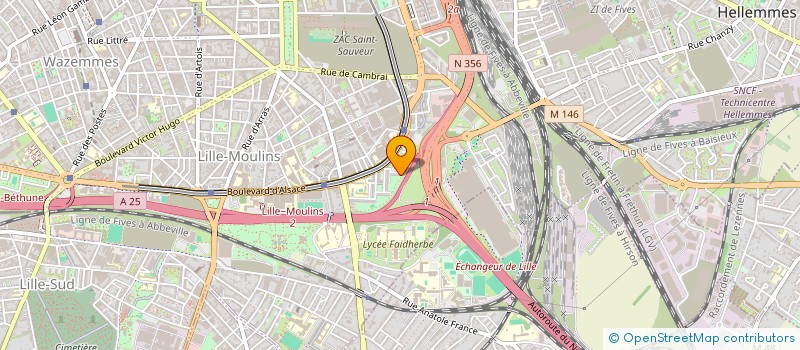 localisation de l'entreprise MONSIEUR JONATHAN TSHITSHI-KAMBAJI  LILLE