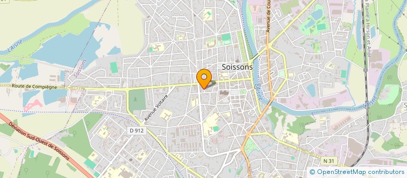localisation de l'entreprise MONSIEUR JONATHAN ULRYCH à SOISSONS