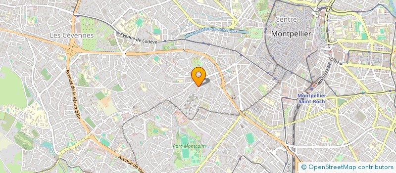 localisation de l'entreprise MONSIEUR JONATHAN URSO à MONTPELLIER