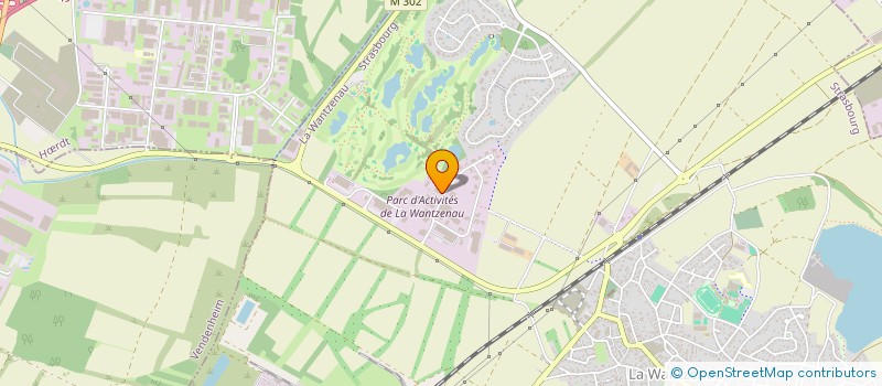 localisation de l'entreprise MONSIEUR JONATHAN VAES  LA WANTZENAU