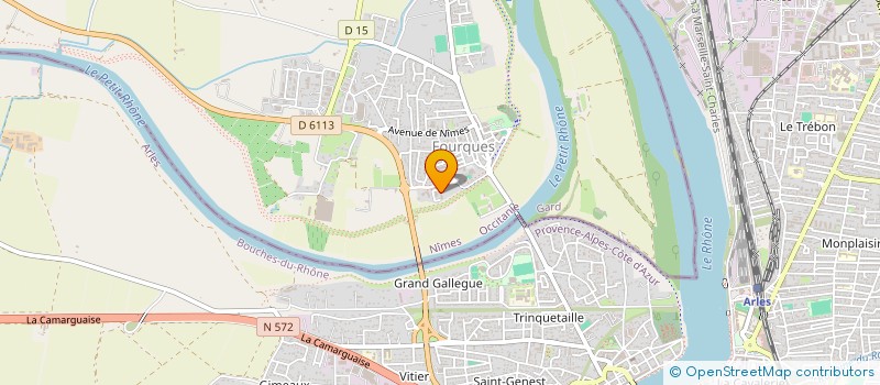 localisation de l'entreprise MONSIEUR JONATHAN VAGLIA  FOURQUES