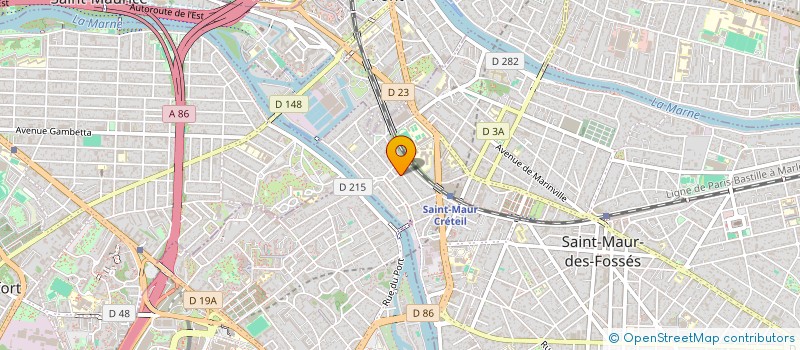 localisation de l'entreprise MONSIEUR JONATHAN VAGNIER à SAINT-MAUR-DES-FOSSES