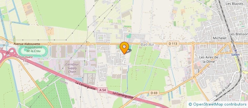 localisation de l'entreprise MONSIEUR JONATHAN VAIANA  SALON-DE-PROVENCE