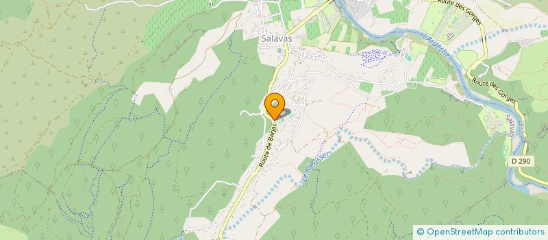 localisation de l'entreprise MONSIEUR JONATHAN VALDES  BAGNOLS-SUR-CEZE