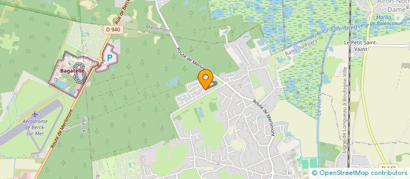 localisation de l'entreprise MONSIEUR JONATHAN VAMBRE  MARCONNELLE