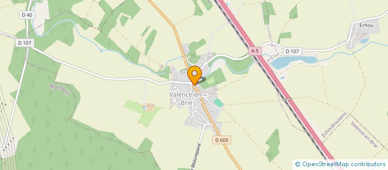 localisation de l'entreprise MONSIEUR JONATHAN VAN GYSEL  VALENCE-EN-BRIE