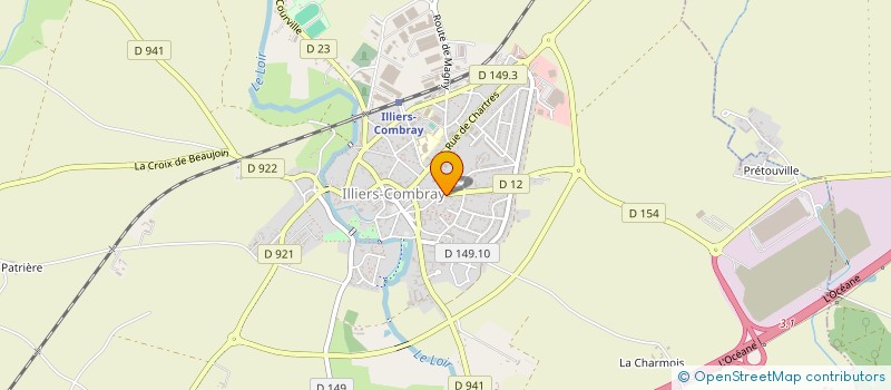localisation de l'entreprise MONSIEUR JONATHAN VANDENHENDE à BAILLEAU-LE-PIN