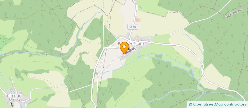 localisation de l'entreprise MONSIEUR JONATHAN VASSEUR  BOUXIERES-AUX-BOIS