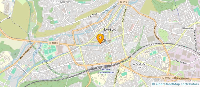 localisation de l'entreprise MONSIEUR JONATHAN VEAU  EVREUX