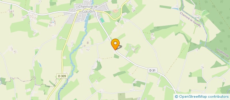 localisation de l'entreprise MONSIEUR JONATHAN VENI  CHEMIRE LE GAUDIN