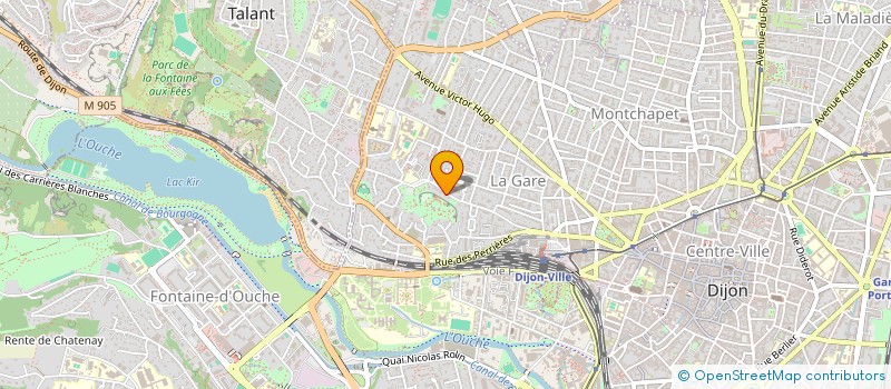 localisation de l'entreprise MONSIEUR JONATHAN VERDALLE  DIJON